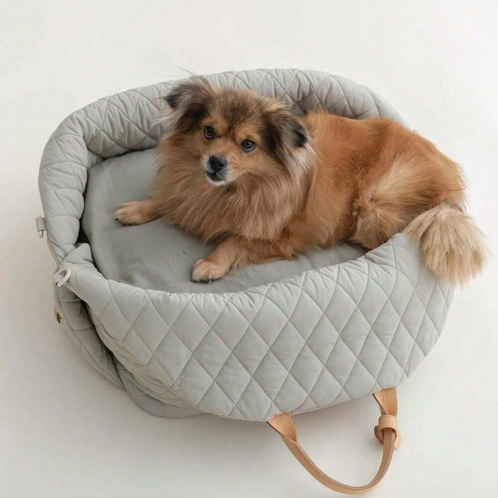 Portable Pet Carrier Bag And Dog Car Seat Dual Function HandCarry