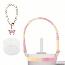 1/2 pièces Porte-bouteille d'eau avec sangle, convient aux bouteilles de 8 oz à 40 oz, sangle pour bouteille d'eau, compatible avec les accessoires de la tasse (tous les produits n'incluent pas les tasses d'eau)