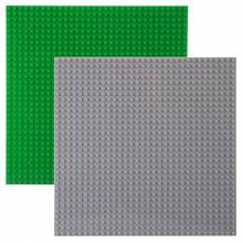 2pcs 32x32 Classic Base Plates, 100% Compatible With Major Brands - Size 25.5cm X 25.5cm Winter Gifts Color Block Color Blocks