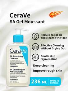 CeraVe SA Demachiant cu acid salicilic, 236 ml