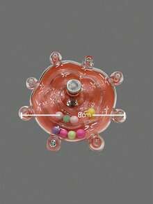 1pc Interactive Parakeet Toys - Plastic Spinner Wheel With Rolling Balls, Rattle Sound Bird Cage Toy For Cockatiels, African Greys, Budgerigars - Chewing & Exercise Parrot Enrichment - Multicolor - View 13