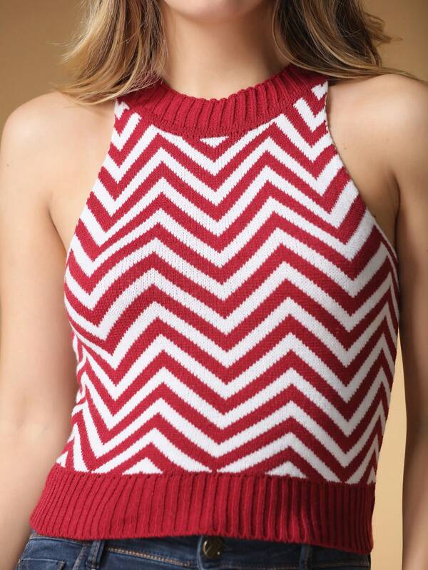 cropped regata trico feminino modal colete gola redonda