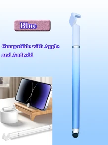 1 支渐变绿色双头触控笔，带手机支架，适用于触摸屏设备，适合在手机、平板电脑和其他电容屏上书写、素描、记笔记 - 彩色 - 查看 14