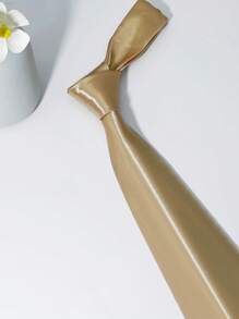 1 条男士 8CM 果冻色 15 色休闲时尚领带，办公室/婚礼/派对正装配饰 - 彩色 - 查看 13