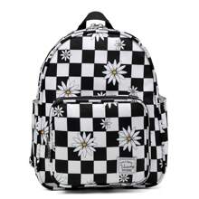 VASCHY VASCHY Mini Sac à Dos Femme élégant en Nylon Petit Sac à Dos Filles Mode Sac d'école Sac à Dos décontracté pour Voyage Shopping étudiant Adolescents, Uni, Sac à Dos