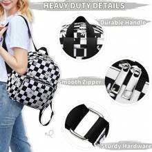 VASCHY VASCHY Mini Sac à Dos Femme élégant en Nylon Petit Sac à Dos Filles Mode Sac d'école Sac à Dos décontracté pour Voyage Shopping étudiant Adolescents, Uni, Sac à Dos