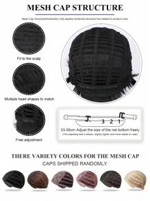 Short Black Pixie Cut Wig Short Wigs For Women Short Pixie Layered Full Machine Made Wigs Glueless Wig Black Color Wigs With Bangs Beginner-Friendly Synthetic Wig