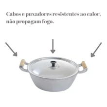 2-Piece Cast Aluminum Cookware Set, Thick, No. 22 And No. 24 - 銀色 - 查看 4