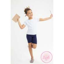 Children's/Youth Cotton Bermuda Shorts For Girls 1 To 16 - Đỏ - Xem 6
