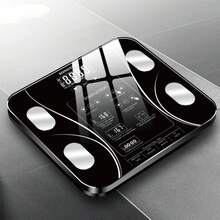Smart Scale With Bioimpedance And Bluetooth Connection – Measurements Up To 140 Kg With Monitoring App - 黑色 - 查看 5