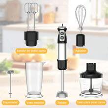 Batidora De Inmersión Alta Potencia Multifuncional 7 En 1 - Tipo de Enchufe B USA (110-127V) - Ver 4