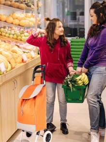 Simple Errand Cart - Orange - View 6