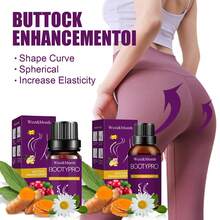 10ml/30ml 提臀紧致精油，丰臀塑形，塑造翘臀 - 紫色 - 查看 1