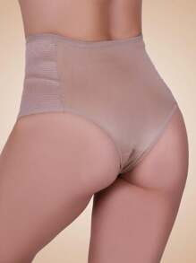 Kit 2 Compression Belt Shaping Panties High Waist Polyamide Olga - 彩色 - 查看 5