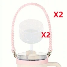 1/2 pièces Porte-bouteille d'eau avec sangle, convient aux bouteilles de 8 oz à 40 oz, sangle pour bouteille d'eau, compatible avec les accessoires de la tasse (tous les produits n'incluent pas les tasses d'eau)