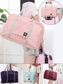 1 件旅行收纳袋、可折叠旅行行李袋、随身运动健身包、周末过夜包、旅行包、旅行箱、健身包、行李袋、周末包、行李袋、随身包、大学包、周末包、行李包、医院包、粉色假日冬季学校包、学校配件、学校用品