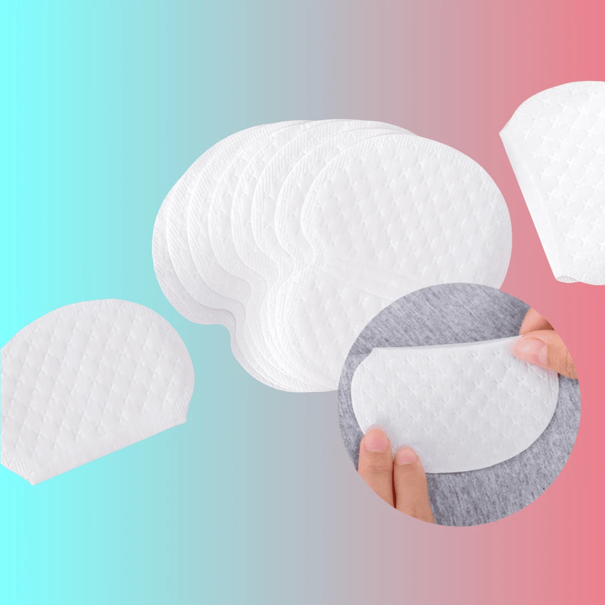 GNHG Doublure Casque Moto Respirante Absorbante 25x25 Cm - Protection Transpiration Maille Mousse