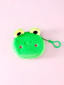1pc Cute Cartoon Animal & Fruit Pattern Pet Waste Bag Dispenser, Portable Outdoor Pet Garbage Bag Holder, Cleaning Supplies, Pickup Bag Storage Pouch, Snack Bag