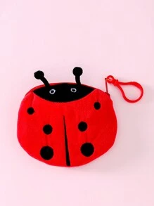 1pc Cute Cartoon Animal & Fruit Pattern Pet Waste Bag Dispenser, Portable Outdoor Pet Garbage Bag Holder, Cleaning Supplies, Pickup Bag Storage Pouch, Snack Bag