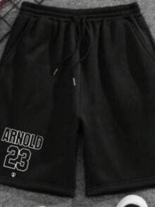 Arnold 23 Comfortable Premium Cotton Sweatpants Various Colors - 黑色 - 查看 2