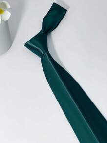 1 条男士 8CM 果冻色 15 色休闲时尚领带，办公室/婚礼/派对正装配饰 - 彩色 - 查看 15