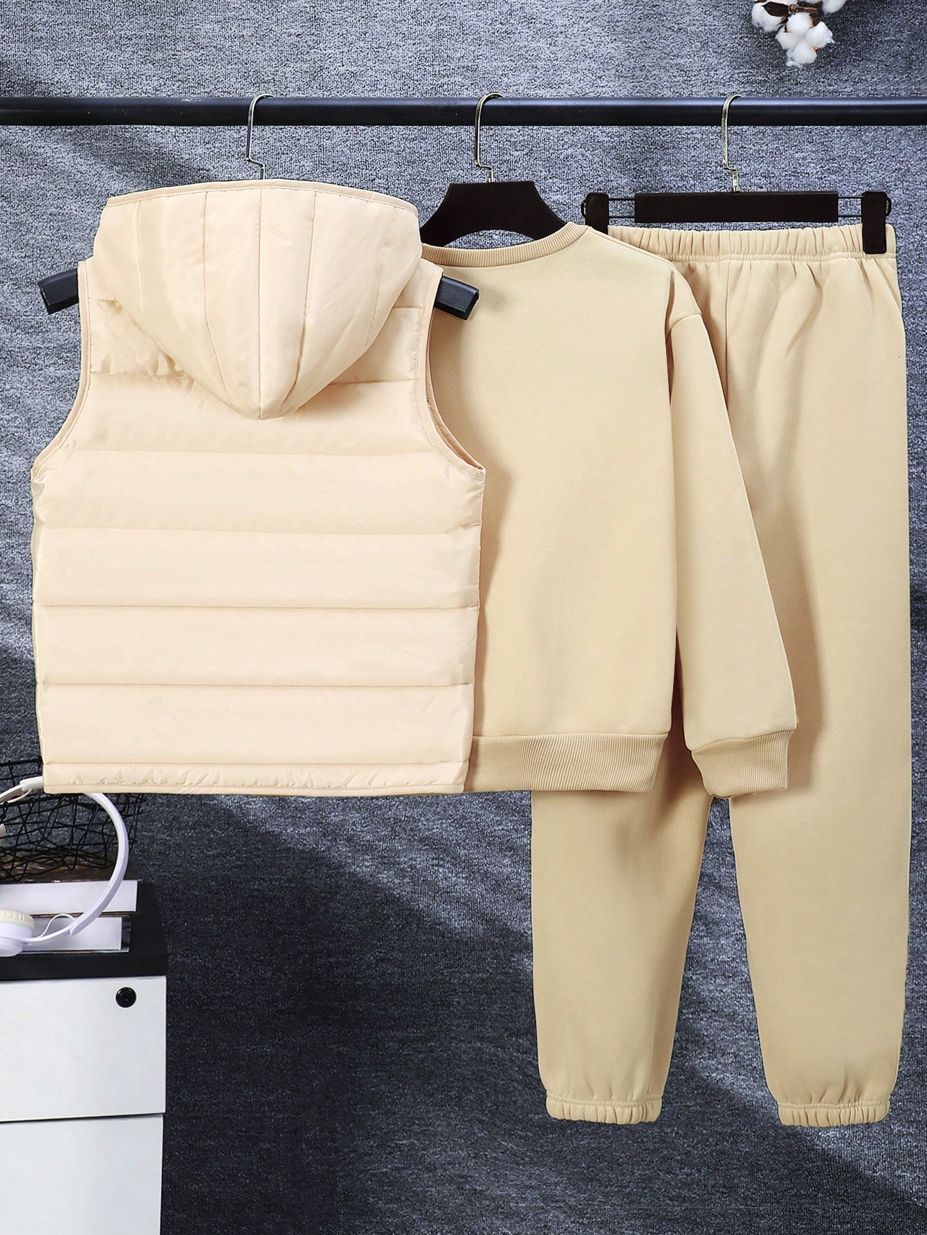 مجموعة ملابس شتوية مكونة من 3 قطع للفتيان المراهقي...