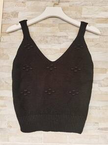 Modal Tank Top Women's Blouse 2025 - màu đen - Xem 1