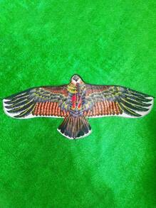 1 件全新老鹰风筝稻草人玩具，大型户外逼真老鹰风筝，适合成人