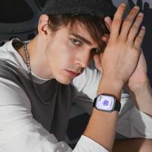 6 paquetes de bandas compatibles con Apple Watch de 41mm, 40mm, 38mm, 45mm, 44mm, 46mm, 42mm, 49mm para mujeres y hombres, correas de repuesto de silicona suave, resistentes al agua, aptas para deporte, compatibles con Apple Watch Ultra SE Series 10 9 8 7 6 5 4 3 2 1