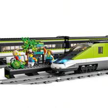 LEGO Set de tren de pasajeros Express de la ciudad 60337, juguete controlado por control remoto - Multicolor - Ver 5