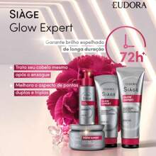 EUDORA KIT SIAGE GLOW EXPERT SHAMPOO + COND + LEAVE-IN