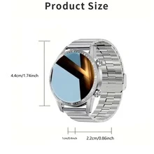 Smart Watch With Call Function, Music Player, Step Counting, Perfect Christmas, New Year, Valentine's Day Holiday Gift - màu đen - Xem 9