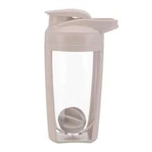 New Shake Bottle Fitness Sports Water Bottle Large Capacity Plastic Protein Powder Shaker Cup