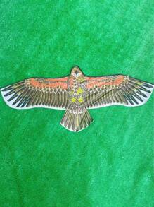 1 件全新老鹰风筝稻草人玩具，大型户外逼真老鹰风筝，适合成人