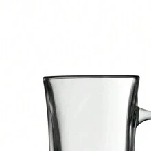 Set Of 6 Glass Mugs, 120ml Cup, Irish Coffee And Cappuccino - Clear - View 3