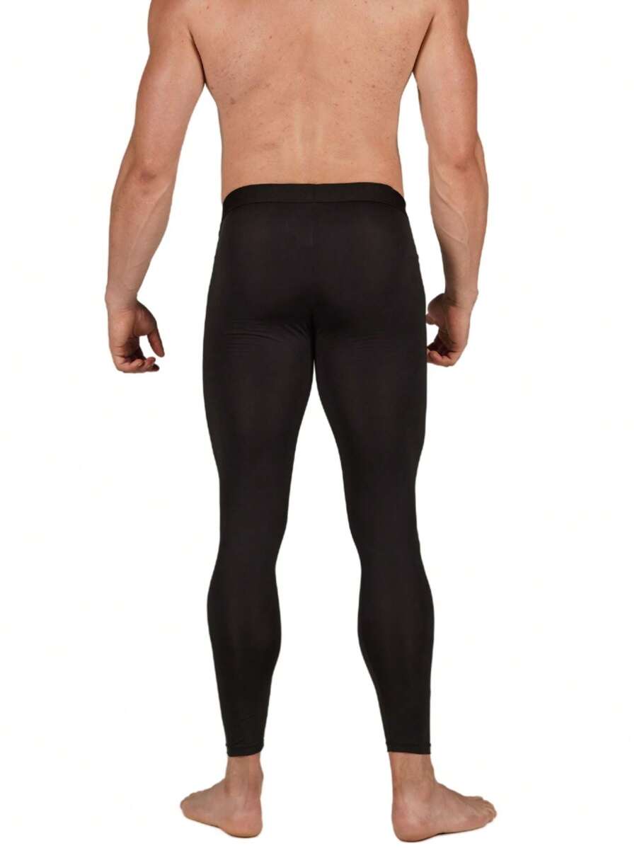 Kit 3 Calça Térmica Lisa Masculina Forrada Sem Pé Conforto