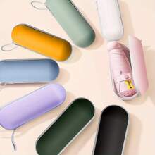 1把迷你折叠伞，带伞套，6根伞骨，便携轻巧，适合户外旅行，全天候使用，春夏必备，伴娘礼物，房间装饰，卧室装饰，海滩，旅行，男女通用，度假，可爱小物，母亲节礼物，卧室装饰，花园，厨房装饰，夏季，海滩，旅行必备，房间装饰，软萌，毕业季礼物 - 彩色 - 查看 10