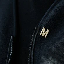 1pc Shiny Crystal A-Z Letter Brooches For Women Initial Name Brooch Pins For Suit Shirt Collar Accessories New Rhinestone Brooch Jewelry - Gold - View 5