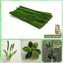 Paquetes de valor Compre 100 piezas / 200 piezas / 300 piezas / 500 piezas de suministros de manualidades de limpiadores de tuberías DIY, tallos de chenilla de colores variados, palos de torsión suaves, limpiadores de tuberías de 6 mm x 30 cm para proyectos de arte y manualidades, decoraciones creativas DIY, decoraciones hechas a mano para el hogar