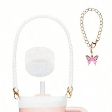 1/2 pièces Porte-bouteille d'eau avec sangle, convient aux bouteilles de 8 oz à 40 oz, sangle pour bouteille d'eau, compatible avec les accessoires de la tasse (tous les produits n'incluent pas les tasses d'eau)