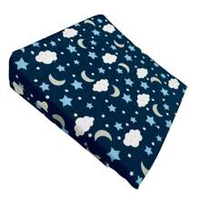 Gối chống trào ngược cho xe đẩy, nôi mini hoặc giỏ Moses, chống dị ứng có lõi (bọt) và vỏ có thể giặt được - Giấc mơ biển - Xem 1