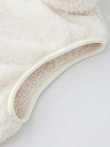 3件套男童可爱运动休闲时尚简约舒适抓绒高领保暖防风背心，春秋冬季 - 彩色 - 查看 4