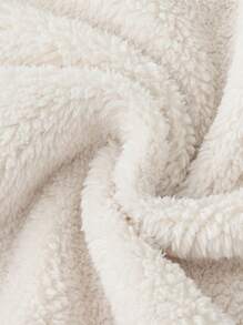 3件套男童可爱运动休闲时尚简约舒适抓绒高领保暖防风背心，春秋冬季 - 彩色 - 查看 8