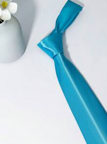 1 条男士 8CM 果冻色 15 色休闲时尚领带，办公室/婚礼/派对正装配饰 - 彩色 - 查看 20