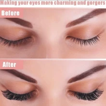 Set de pestañas postizas y delineador de ojos - Pestañas Naturales - Ver 2