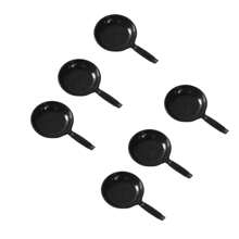 3/6pcs Mini Simulated Frying Pan, Pot And Spatula Model Set For DIY Miniature Kitchen Dollhouse, Accessories For Doll House, Christmas Gift,Dollhouse Miniatures,Dolls House Miniatures,Miniature