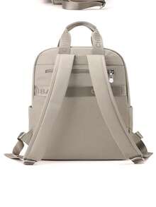 Women's Backpack Men's Korean School Backpack Large Capacity Waterproof - 紅色 - 查看 3