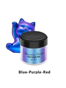 20 Colors Chameleon Mica Powder Shimmering Pigment, For Epoxy Resin Art Crafts, Candle Making, Painting, Slime, Candle & Soap Making - Chameleon Powder - View 9