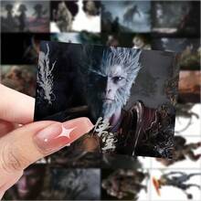 63PCS Hot Game Black Myth: Wukong Cartoon Stickers Cool Decals Decoration DIY Phone Notebook Suitcase Laptop Fridge Graffiti Sticker Decal Toy - Multicolor - View 2