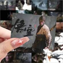 63PCS Hot Game Black Myth: Wukong Cartoon Stickers Cool Decals Decoration DIY Phone Notebook Suitcase Laptop Fridge Graffiti Sticker Decal Toy - Multicolor - View 1